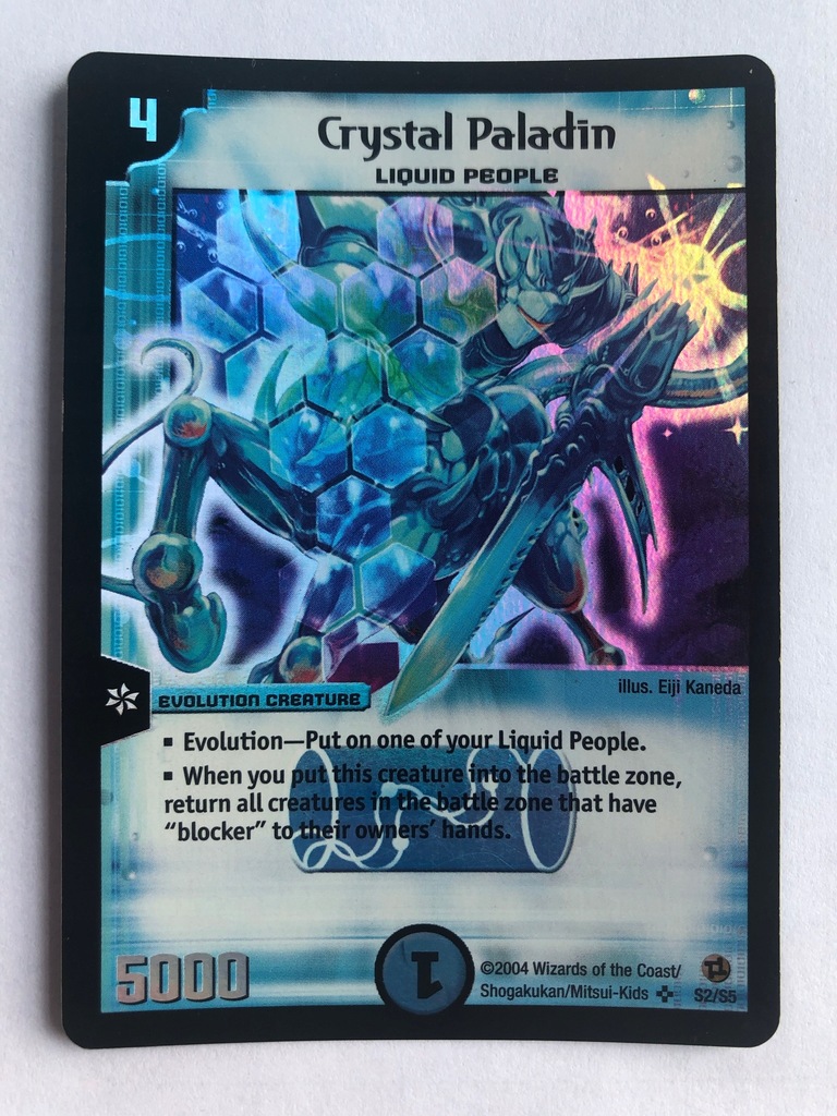 Duel Masters Woda Crystal Paladin 4 / 5