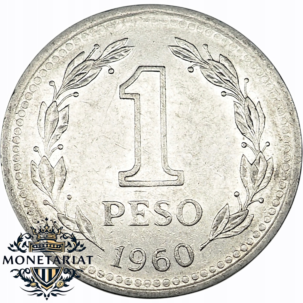1 PESO 1960 ARGENTYNA