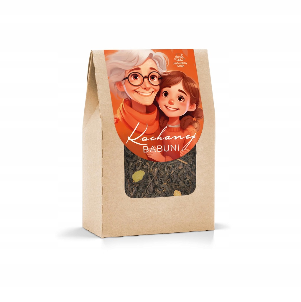 HERBATA Pu-erh grapefruitowa PREZENT DLA BABCI prezent na dzień babci 30g