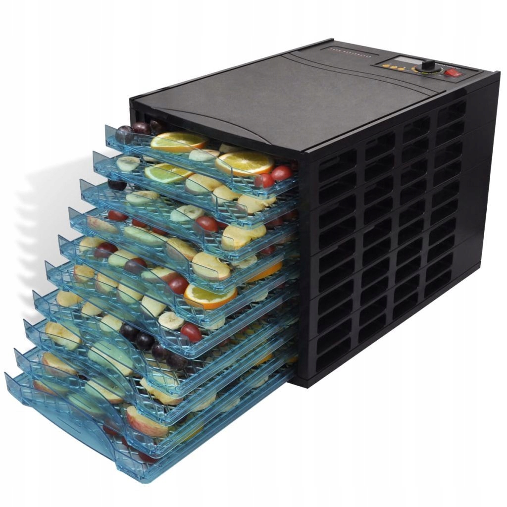DEHYDRATOR DO ŻYWNOŚCI 10 TAC PROSTOKĄTNY 7627267650 oficjalne
