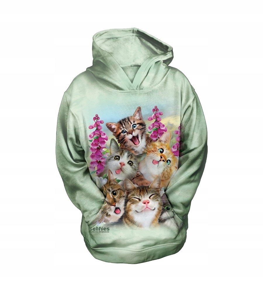 Kittens Selfie - The Mountain - Bluza Junior M