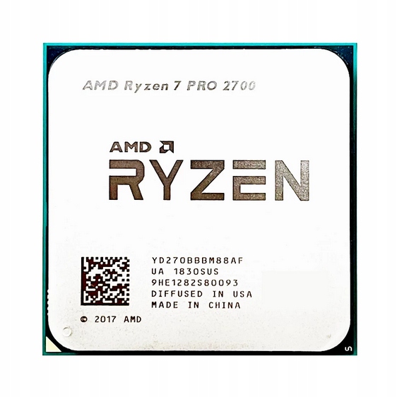 Procesor AMD Ryzen 7 8C/16T 2700 PRO TRAY