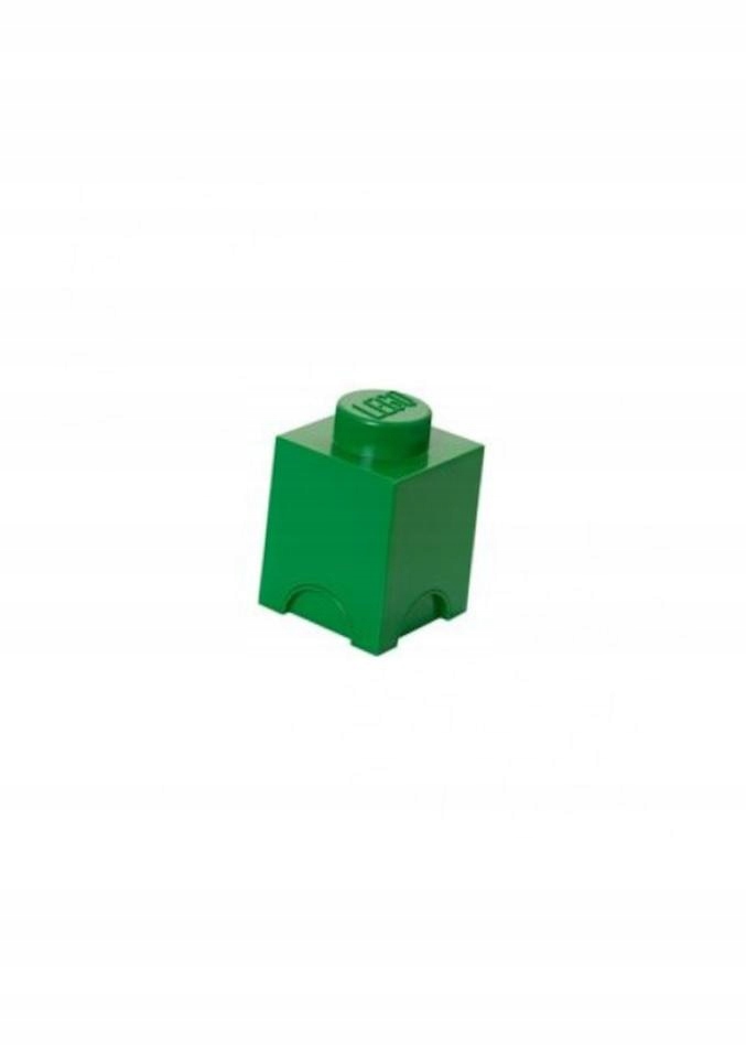 Pojemnik klocek LEGO Brick 1 Zielony