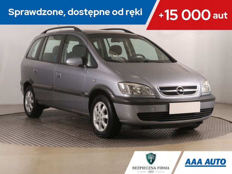 Opel Zafira 1.8 16V, 7 miejsc, HAK, Klima,ALU