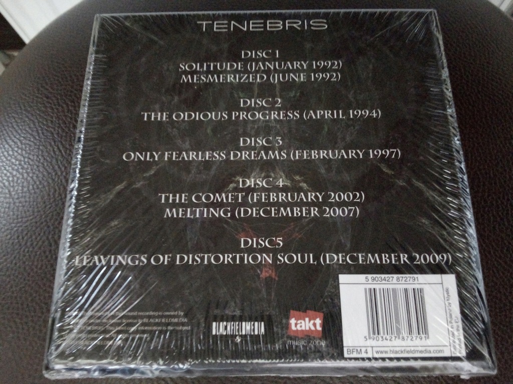 Купить Тенебрис - Diib BOX 5CD 2010: отзывы, фото, характеристики в интерне-магазине Aredi.ru