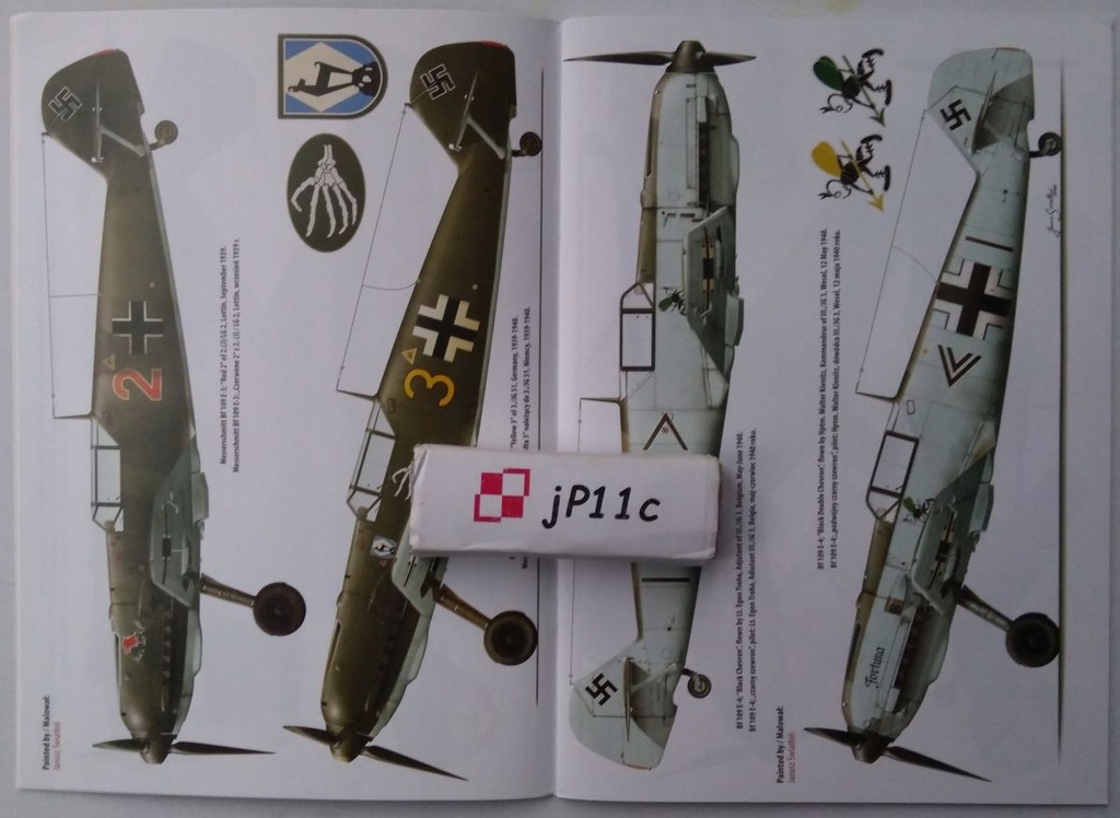 Купить Messerschmitt Bf 109 A-F - камуфляж + наклейки PL: отзывы, фото, характеристики в интерне-магазине Aredi.ru