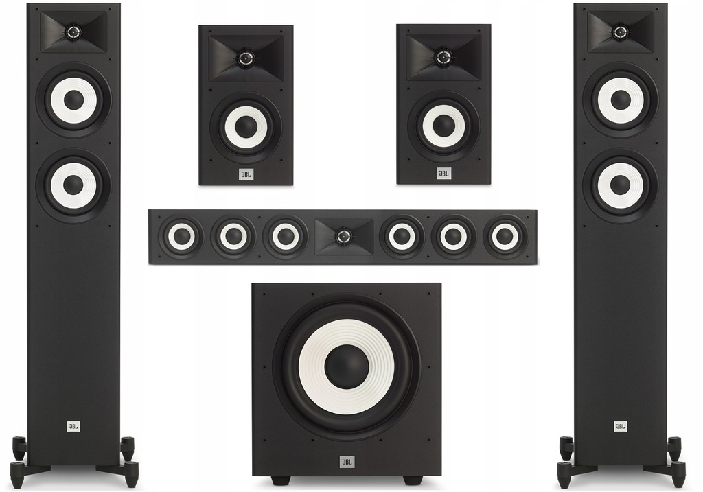 JBL STAGE A170+A130+A135C+SUB A100 ZESTAW KINA 5.1