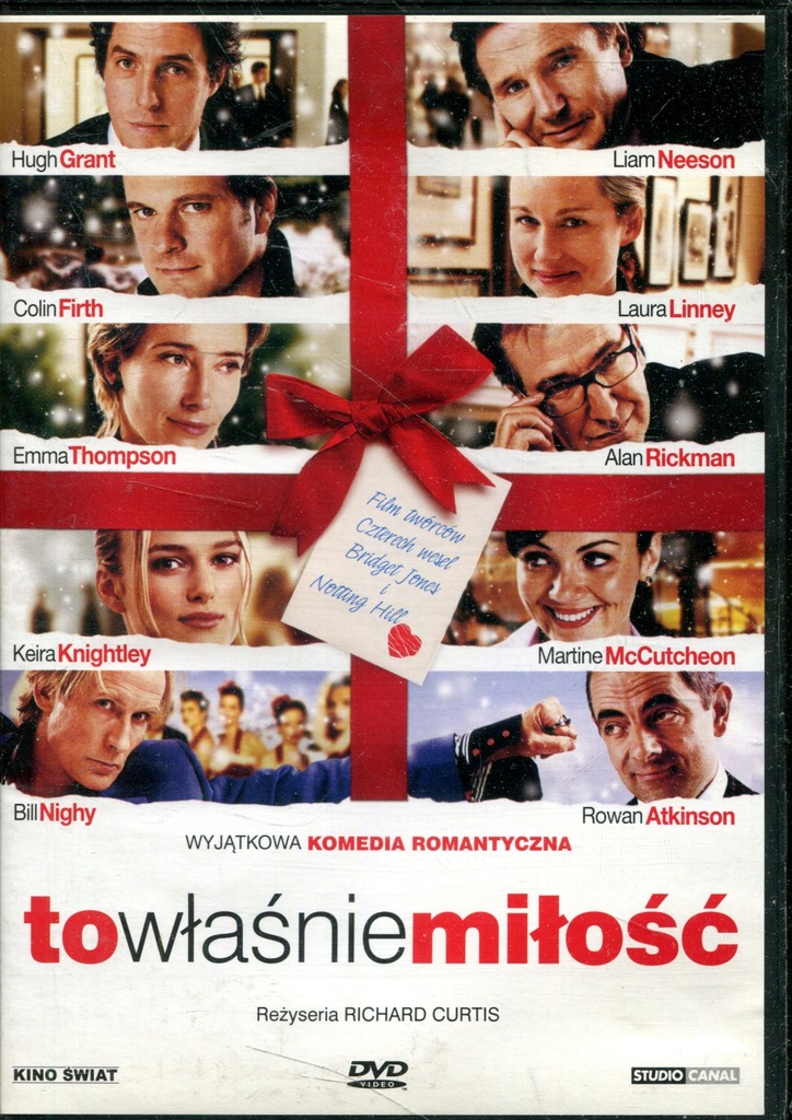 TO WŁAŚNIE MIŁOŚĆ - RICHARD CURTIS - DVD