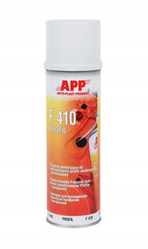 APP F410 Spray do profili zamkniętych BEZBARWNY
