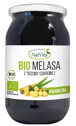 Nat vita, Bio Melasa, z trzciny cukrowej, 1200G