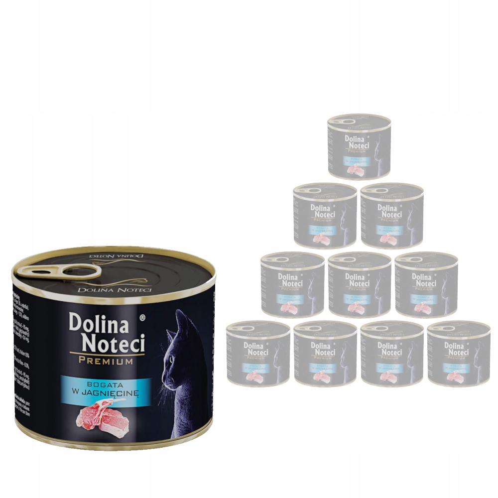 Dolina Noteci Premium Bogata w jagnięcinę 12x185g