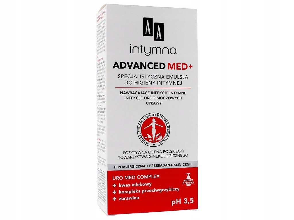 AA Intymna Advanced Med+ Emulsja do Higieny Intymn