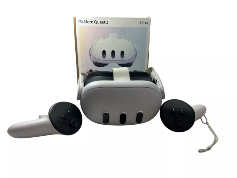 GOGLE VR META QUEST 3 512GB KOMPLET GWARANCJA