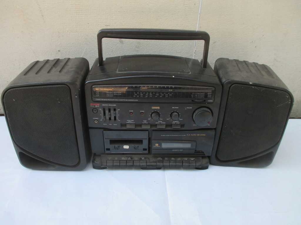 RADIO MAGNETOFON BOOMBOX THOMPSONIC TS930 - 10725389433