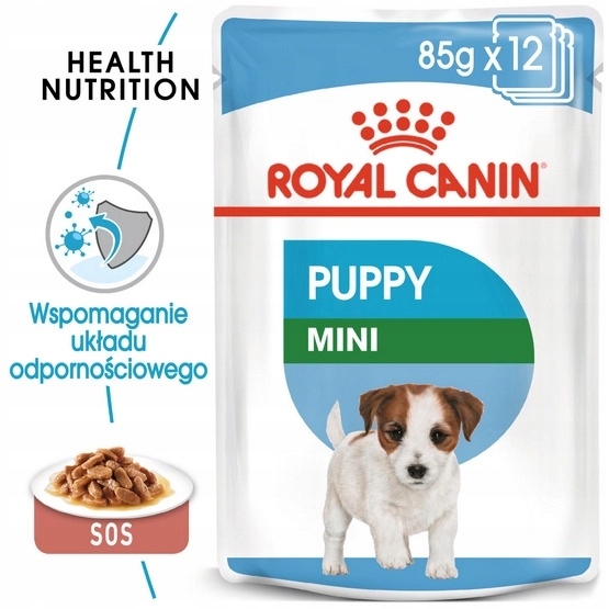 Royal Canin Mini Puppy karma mokra w sosie dla szc