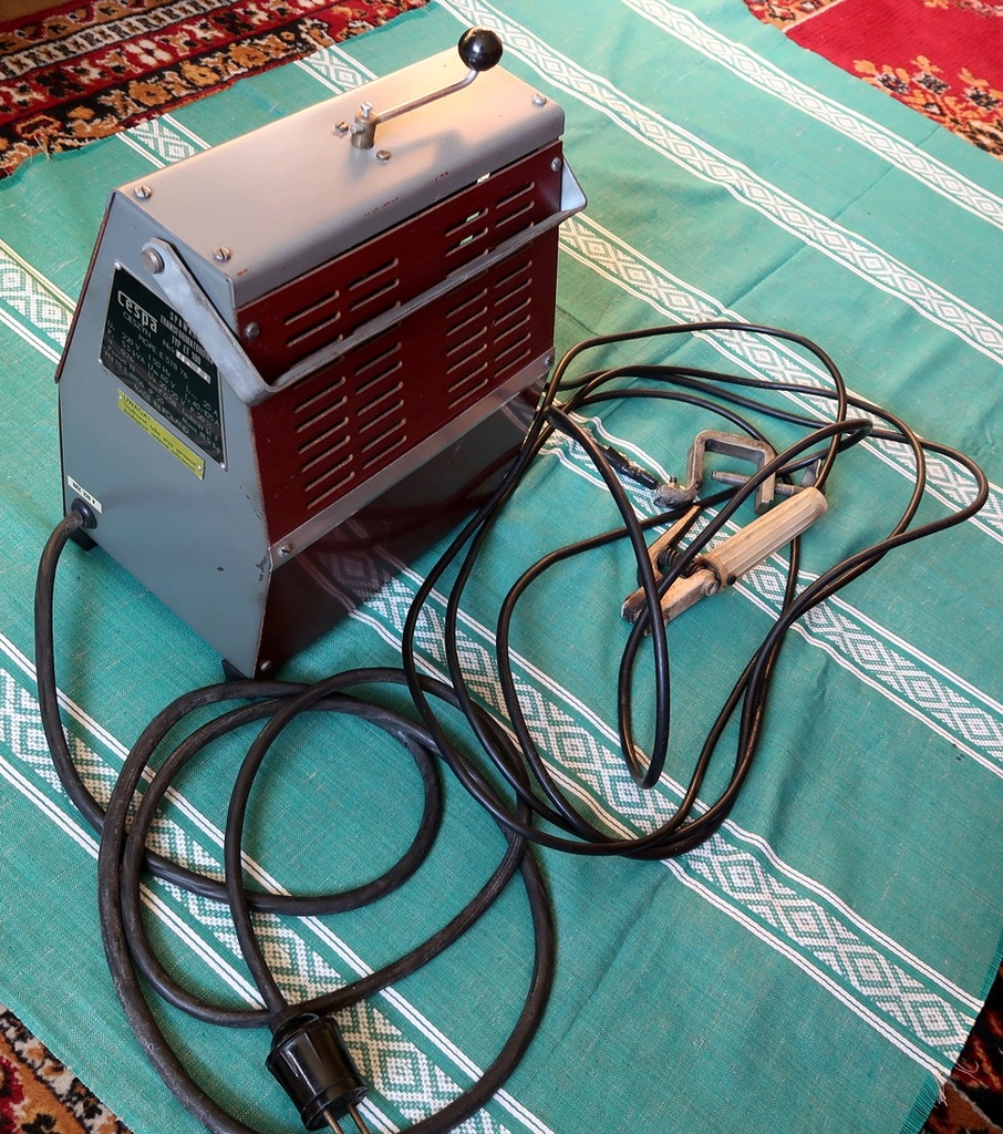 SPAWARKA TRANSFORMATOROWA ET 100 + INSTRUKCJA 1983