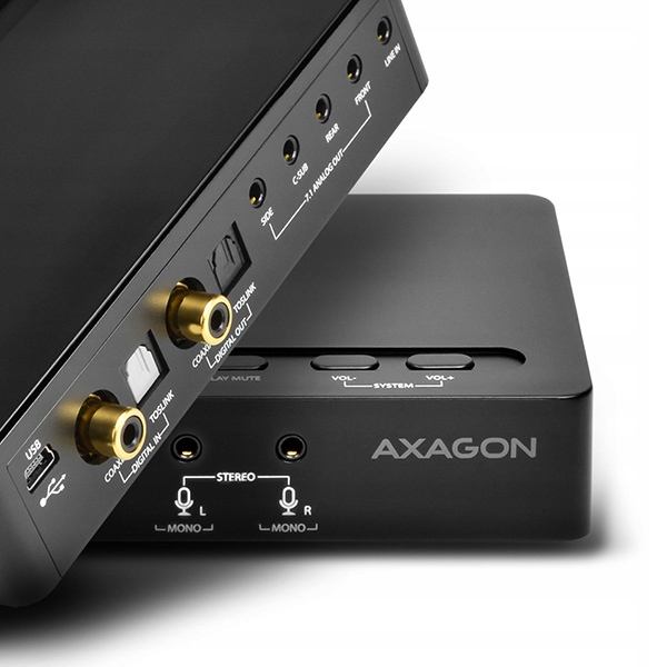 Купить Внешняя звуковая карта AXAGON USB, 7.1: отзывы, фото, характеристики в интерне-магазине Aredi.ru