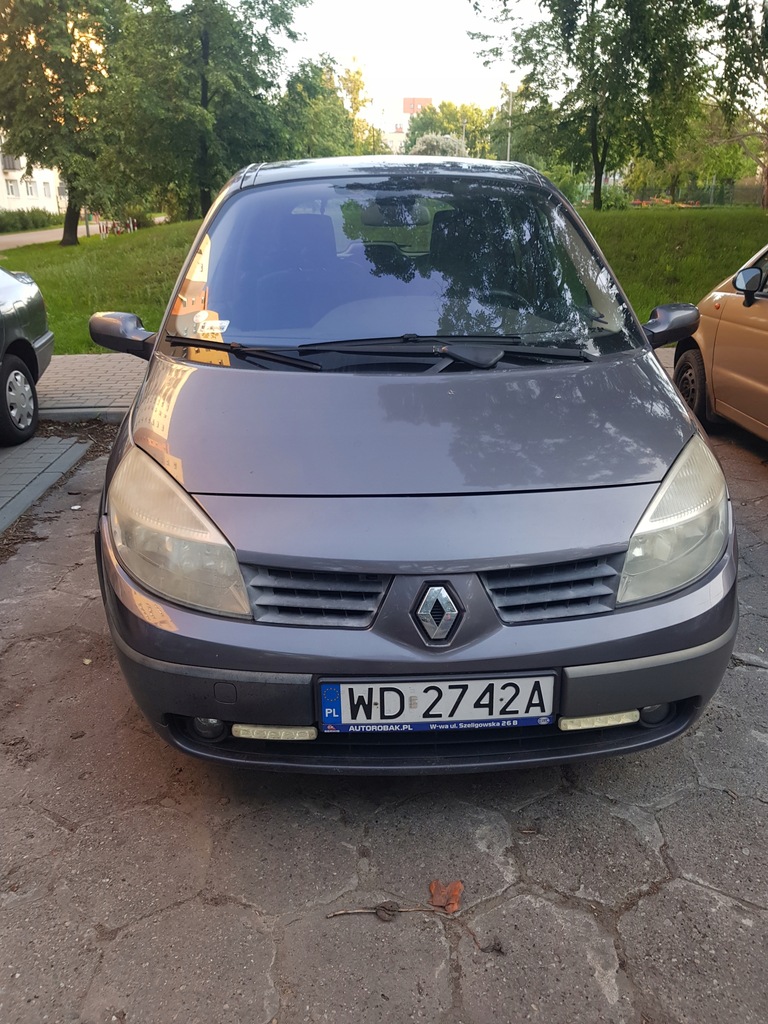Renault Scenic II 1,9 dci 2004 r. panorama 8134975663
