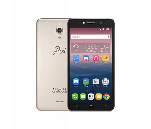 Купить Смартфон Alcatel Pixi 4 (6) 1/8 ГБ, золотой: отзывы, фото, характеристики в интерне-магазине Aredi.ru
