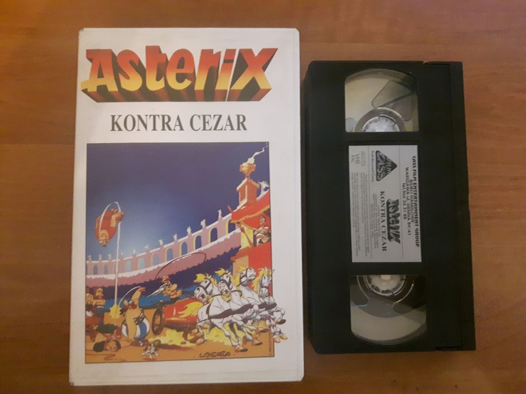 ASTERIX KONTRA CEZAR VHS