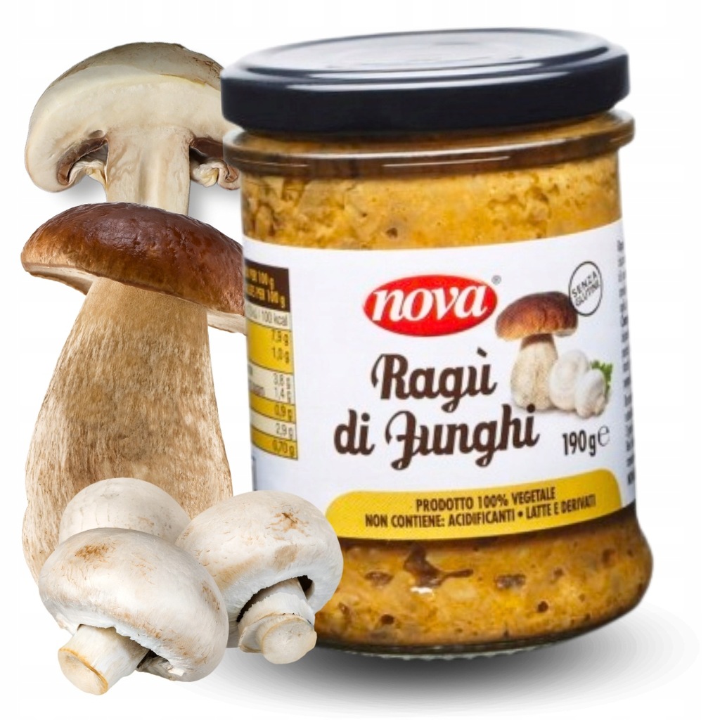 Ragu z grzybów NOVA RAGU DI FUNGHI 190g sos do makaronu