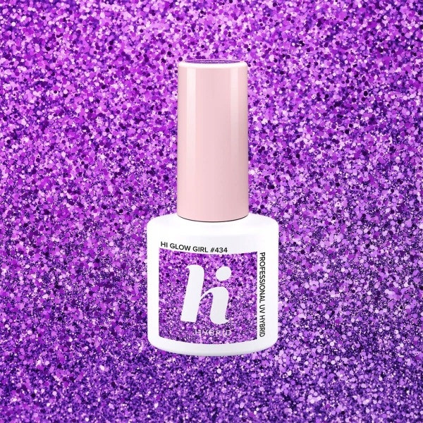 hi hybrid nr 434 lakier hybrydowy Hi Glow Girl 5ml