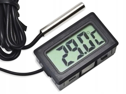 TERMOMETR ELEKTRONICZNY CYFROWY PRECYZYJNY Z SONDĄ