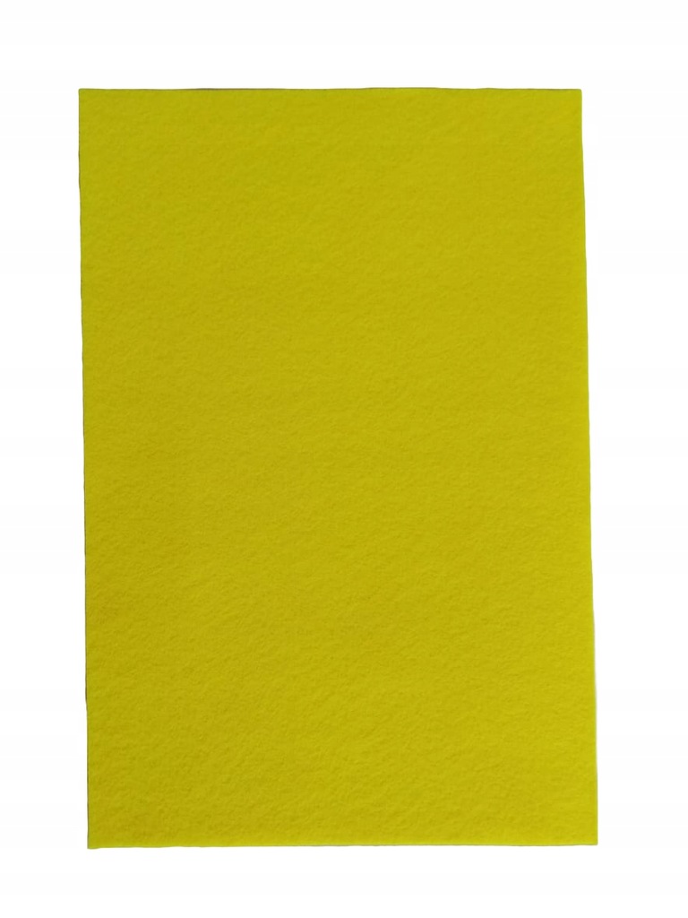 Filc Dekoracyjny 20x30 cm 1mm kolor żółty