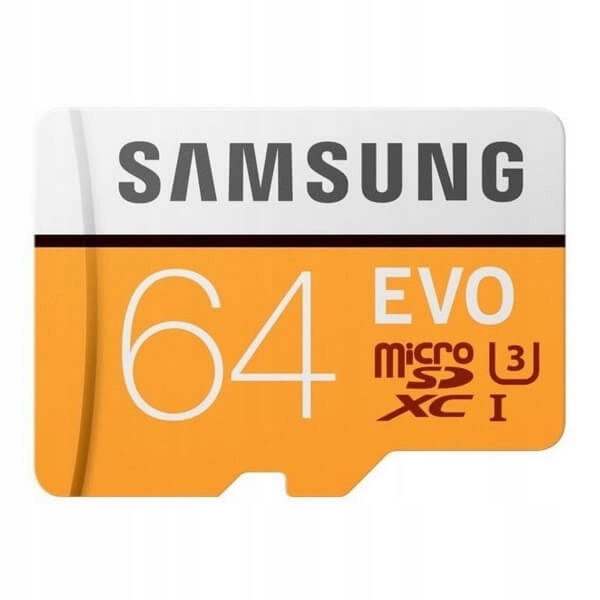 Karta pamięci MicroSD Samsung EVO 64GB z adapterem