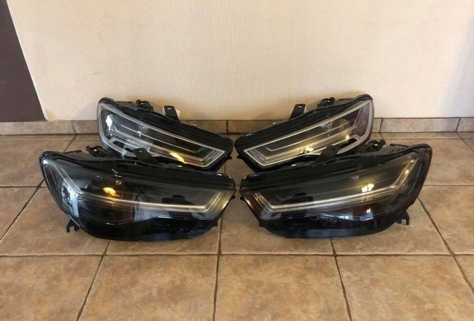 AUDI A6 RS6 C7 MATRIX LAMPY LED KOMPLETNE BLACK EU