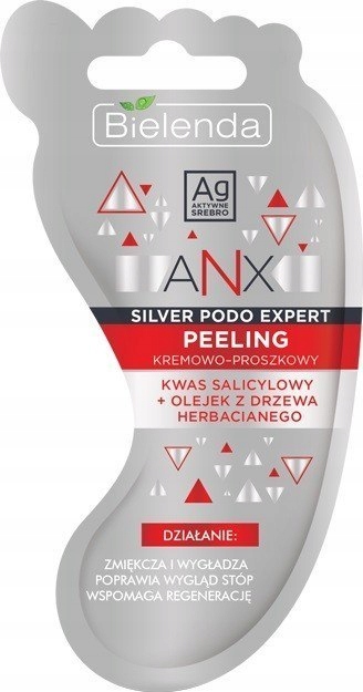 Bielenda ANX Silver Podo Expert Kremowo - Proszkow