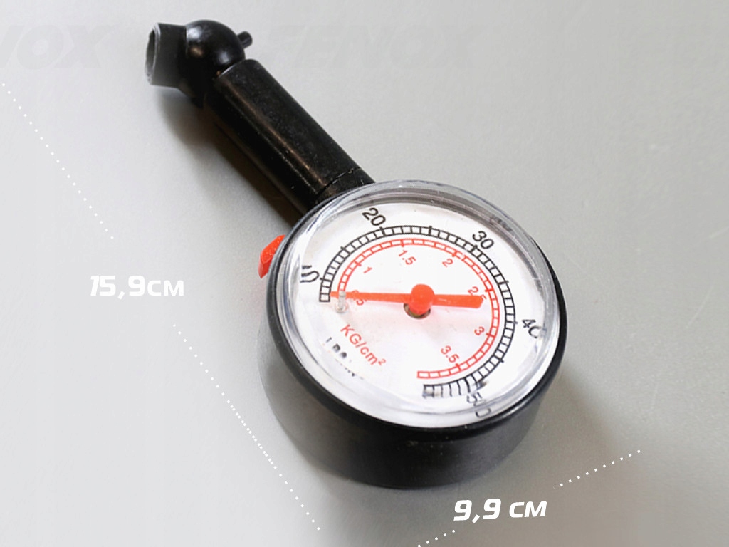 Manometr ciśnieniomierz samochodowy Fenox