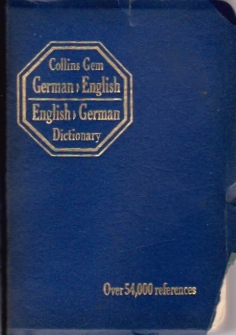 GERMAN - ENGLISH ENGLISH - GERMAN DICTIONARY