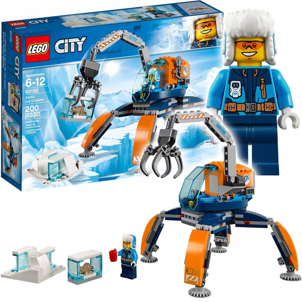 LEGO 60192 City - Arktyczny łazik lodowy Stan BDB - 12218639262 ...