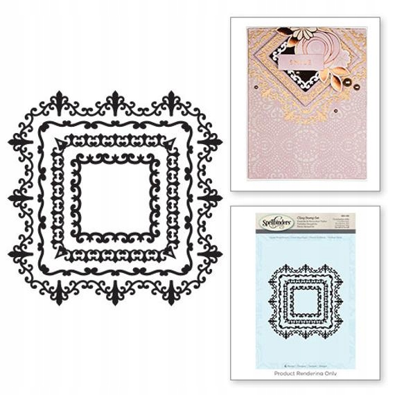 Stempel Spellbinders Square Magnificence (SBS-093)