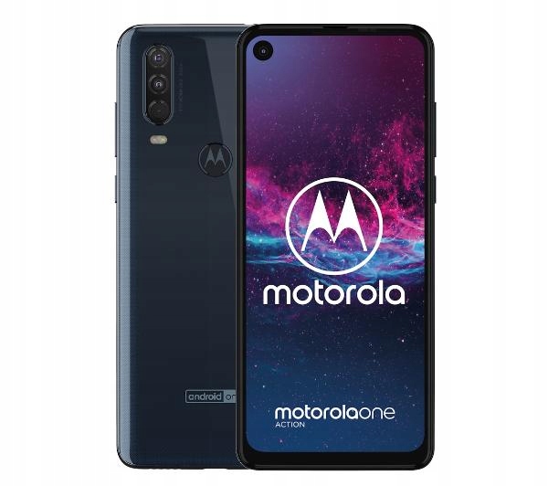Smartfon Motorola One Action 4/128GB 6,34'' 12Mpix