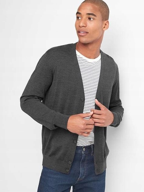 GAP Sweter Meski Merino Wool XL