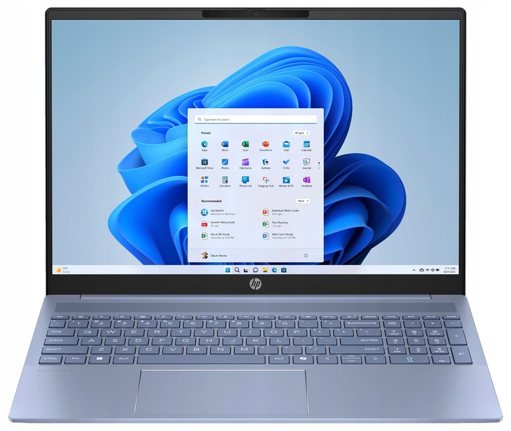 Laptop HP Pavilion 16-ag0211nw Ryzen 5 8540U 16"WUXGA IPS 16GB DDR5 SSD512