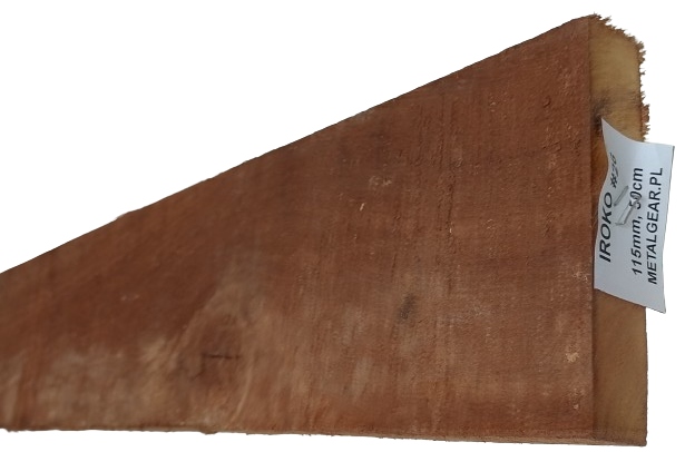 Drewno egzotyczne Iroko 26 x 115 x 1m