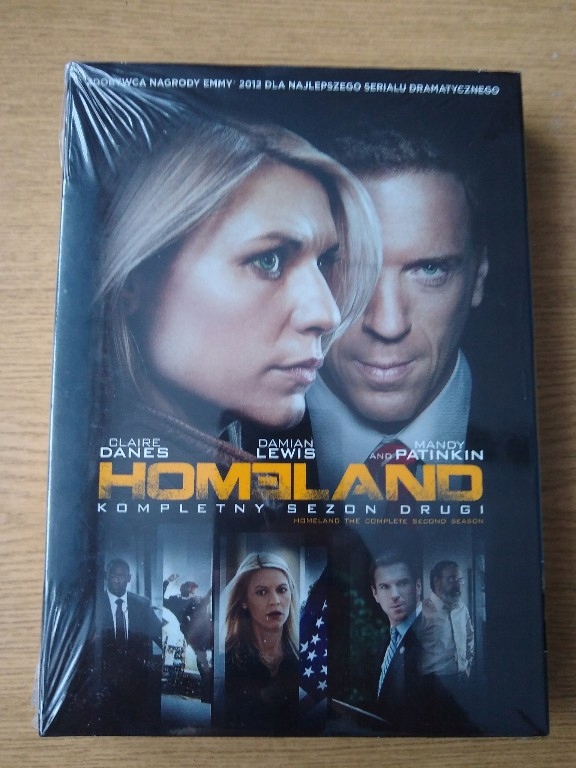 HOMELAND sezon 2 (4xDVD) PL !nowy!
