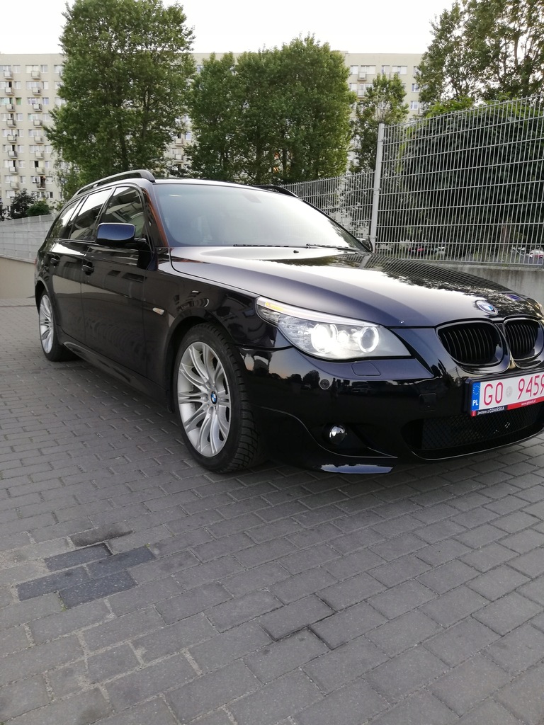 Bmw 520d LCI lift 2008 rok,Pełny M Pakiet 228tkm