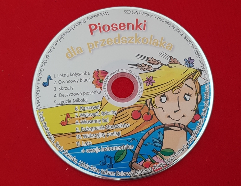 PIOSENKI DLA PRZEDSZKOLAKA [CD]