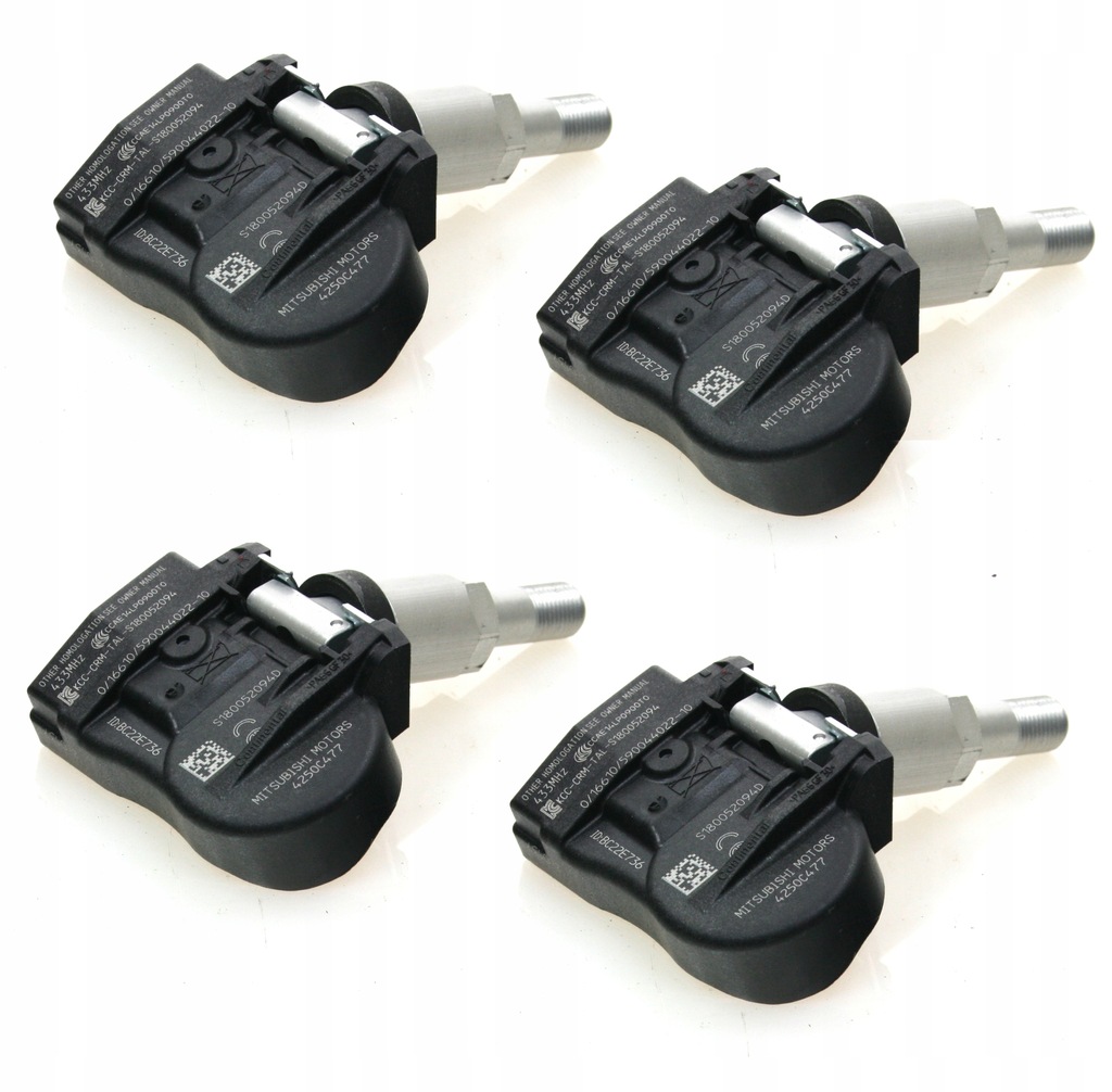 4x CZUJNIKI TPMS MITSUBISHI ASX Outlander Eclipse