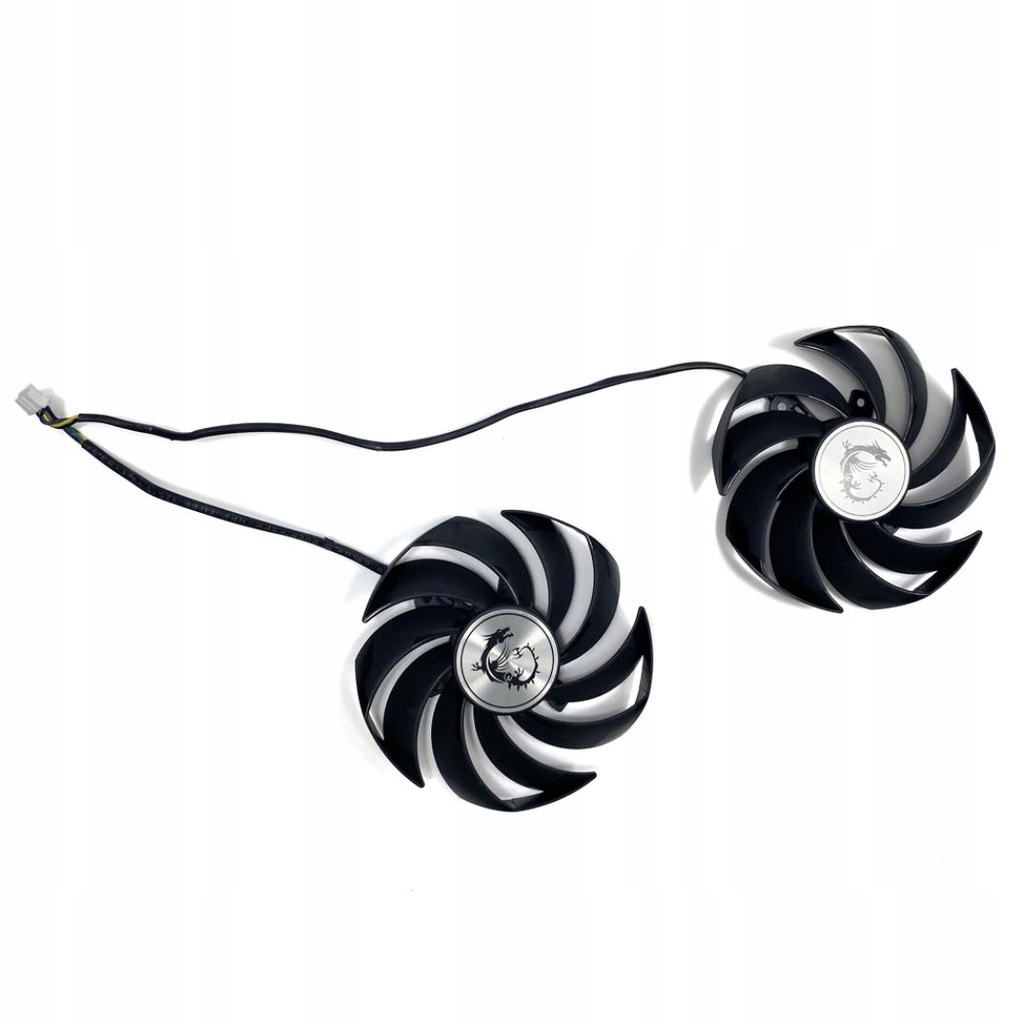 2PCS wentylator chłodzący 90 mm PLD09210B12HH 4Pin RTX3090 3080 307 GPU Fan