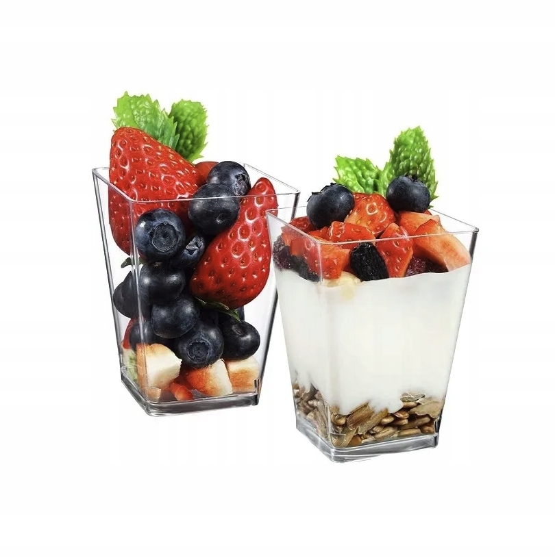 PUCHARKI PUCHAREK DO DESERÓW POJEMNIK 120ml, 10szt.