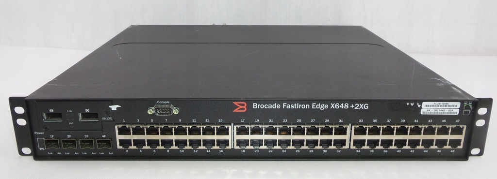 Brocade Fastiron Edge x648 +2xg FESX648