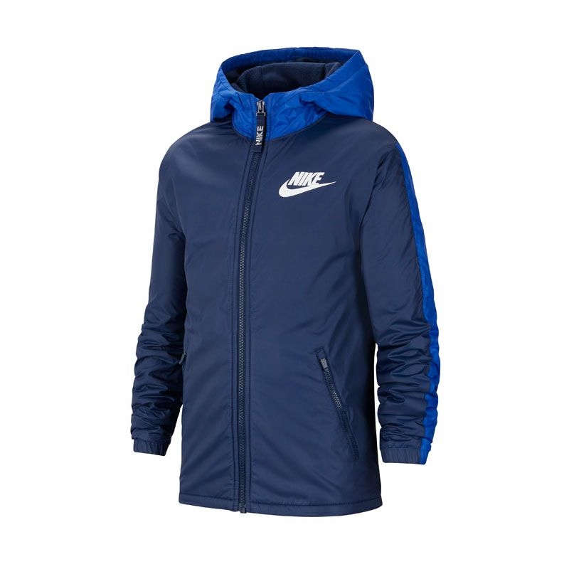 Kurtka Nike Nsw Fleece Iined Jr CU9152-410 164 cm