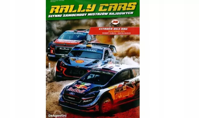 RALLY CARS 36 / 2024 CITROEN DS3 RRC KUBICA