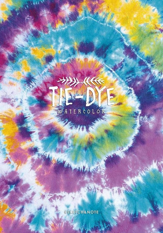 Notes Sketch&note A5 bez zadruku 64k kremowy papier, "Tie-Dye"