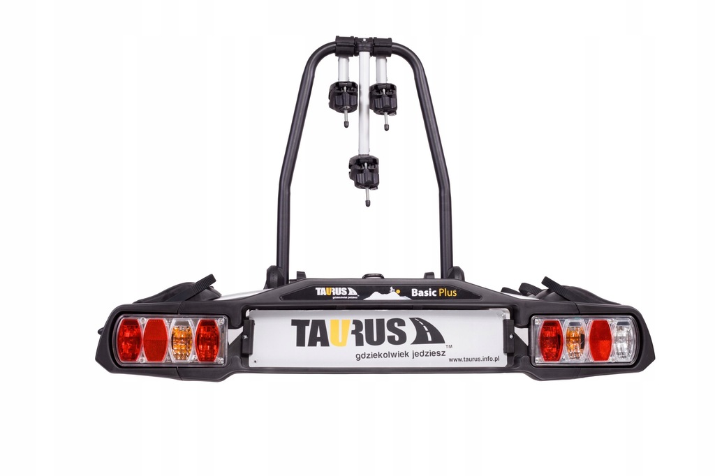 Bagażnik rowerowy Taurus Basic Plus 3 srebrny